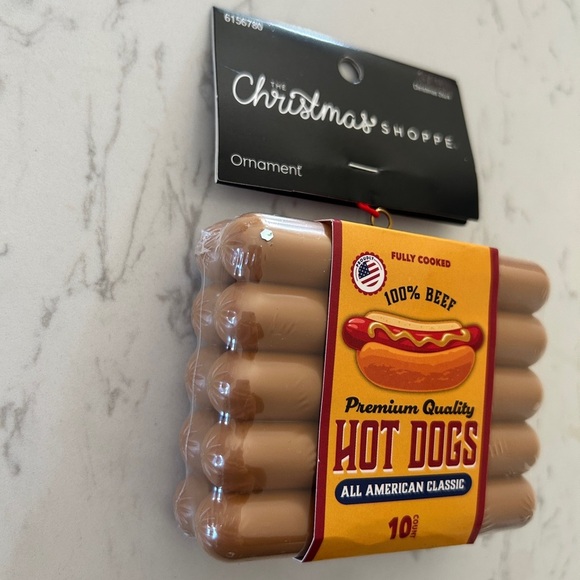 Hot Dog Ornament - All American Classic, Collectable- NWT - Picture 2 of 4